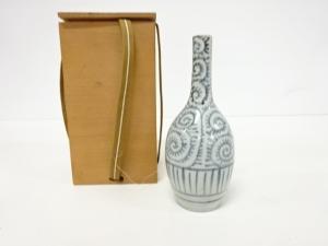 古伊万里　染付　蛸唐草　徳利